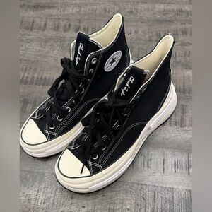 Converse Black and White High-Top Sneakers